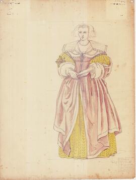 Dama nobre : séc. XVII - 1625