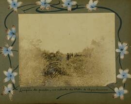 Limpeza da picada, na entrada da Vila de Aquidauana