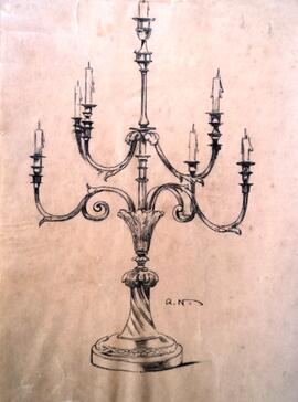 Candelabro de prata, Congonhas do Campo