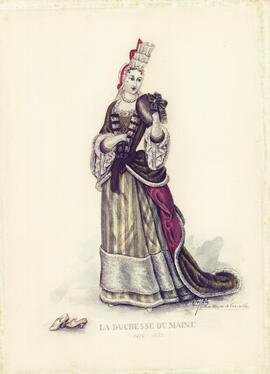 Traje da duquesa du Maine: séc.XVII