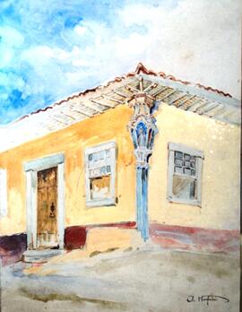 Oratório da casa paroquial, Santa Bárbara, Minas Gerais