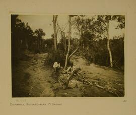 Procurando diamantes, Rio das Garças, Mato Grosso