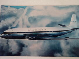 Fotografia de aeronave PP-PAB Comet of Ipanema da Panair do Brasil S. A