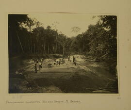 Procurando diamantes, Rio das Garças, Mato Grosso