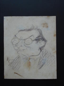Caricatura do Presidente João Café Filho